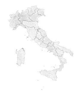 <i>Comune</i> third-level administrative divisions of the Italian Republic