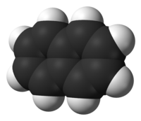 Нафталин: вид молекулы