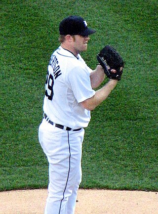 <span class="mw-page-title-main">Nate Robertson</span> American baseball player (born 1977)