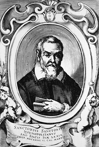 <span class="mw-page-title-main">Santorio Santorio</span> Italian physiologist (1561–1636)