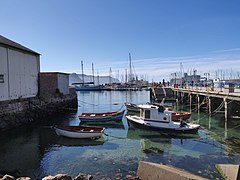 Boats in Simon's Town harbour.