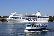 MS Silja Symphony docked at the Olympia Terminal in the summer of 2011