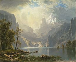 "In the Sierras" by Albert Bierstadt, 1868