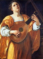 St Cecilia Playing a Lute, ca. 1616, Galleria Spada