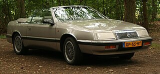 <span class="mw-page-title-main">Chrysler LeBaron</span> Motor vehicle