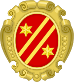 Description de l'image Blason fam fr Bonaparte ornamented.svg.