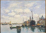 Veneția-Peisaj marin la Giudecca (1895), Muzeul de Artă al Universității Princeton⁠(d)