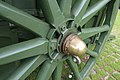 British Army - First World War general service wagon - wheel hub detail