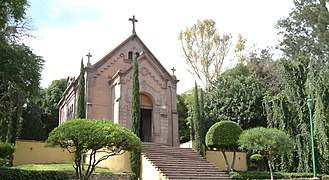 Chapelle commémorative de l'empereur Maximilien à Querétaro (1901).