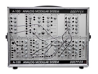 <span class="mw-page-title-main">Doepfer A-100</span> Modular synthesizer, introduced the Eurorack standard