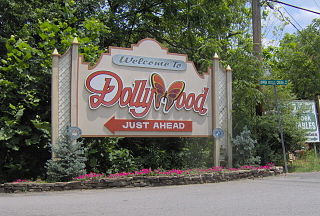 <span class="mw-page-title-main">Dollywood</span> Theme park in Pigeon Forge, Tennessee owned by Dolly Parton Productions