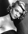 Dorothy Malone op 1 december 1956 geboren op 30 januari 1924