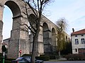 Vestiges de l'aqueduc romain de Gorze à Metz.