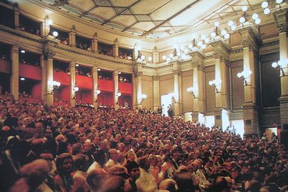 Salongen i Festspielhaus.