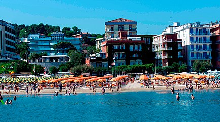 Gabicce. Mare, Spiaggia e Alberghi