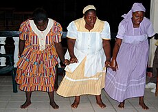 Garifuna táncosok