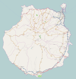 Kaart van Gran Canaria