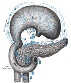 لمفاويات المعدة.