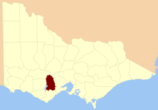 <span class="mw-page-title-main">County of Grenville, Victoria</span> Cadastral in Victoria, Australia