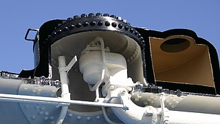 <span class="mw-page-title-main">Steam dome</span> Water vapor separator in locomotives