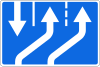 Traffic directions in traffic lanes