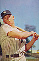 Mickey Mantle circa 1953 overleden op 13 augustus 1995