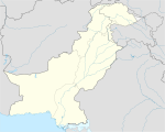 Mappa del Pakistan