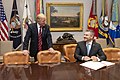 Image 4Former Slovak Prime Minister Peter Pellegrini (current President of Slovakia) with former U.S. President Donald Trump in the White House, 2019 (from Slovakia)