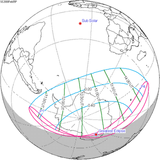 <span class="mw-page-title-main">Solar eclipse of February 5, 2000</span> 20th-century partial solar eclipse