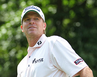 <span class="mw-page-title-main">Steve Stricker</span> American professional golfer