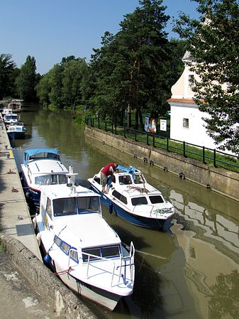 Baťa Canal in Strážnice