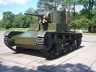 <span class="mw-page-title-main">T-26</span> Soviet light infantry tank