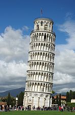 Pisako dorrea (1173-1372), Pisako katedralaren kanpandorrea Piazza dei Miracoli delakoan