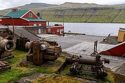 The abandoned whaling station Við Áir