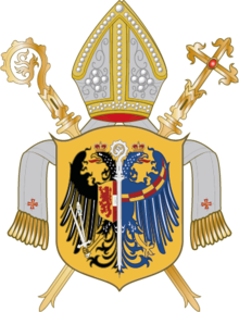 Coat of arms of the Archdiocese of Ljubljana