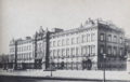 Buckingham Palace as completed by Blore in 1850. It was later refaced and altered by Aston Webb in 1913