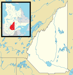 Saint-David -de-Falardeau is located in Lac-Saint-Jean, Quebec