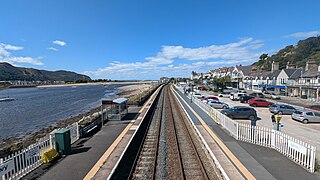 <span class="mw-page-title-main">Deganwy railway station</span> Railway station in Conwy, Wales