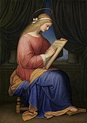 Marie Ellenrieder: María escribiendo el Magnificat (1833).