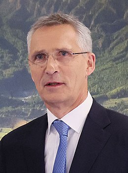 Fumio Kishida met with Jens Stoltenberg at the sidelines of 2022 Madrid Summit (1) (cropped).jpg