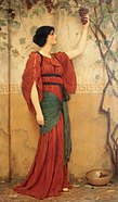 Automne John William Godward (1900)