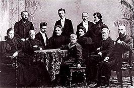 Familie Järnefelt; Kasper uiterst rechts