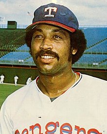 Jim Bibby (shown) and Ferguson Jenkins set the single-season record for the most games started (41) in 1974. Jim Bibby 1974.jpg