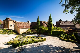 Les jardins du sénéchal de Gourdon.