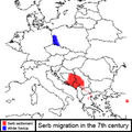 Миграције Срба у раном средњем веку