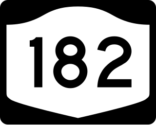 <span class="mw-page-title-main">New York State Route 182</span> State highway in Niagara County, New York, US