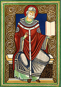 O papa San Gregorio I.