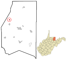 Location in شهرستان پرستون، ویرجینیای غربی and the state of ویرجینیای غربی.