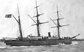 SMS <i>Eber</i> (1887) German gunboat