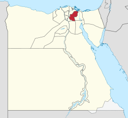 Governatorato di Sharqiyya – Localizzazione